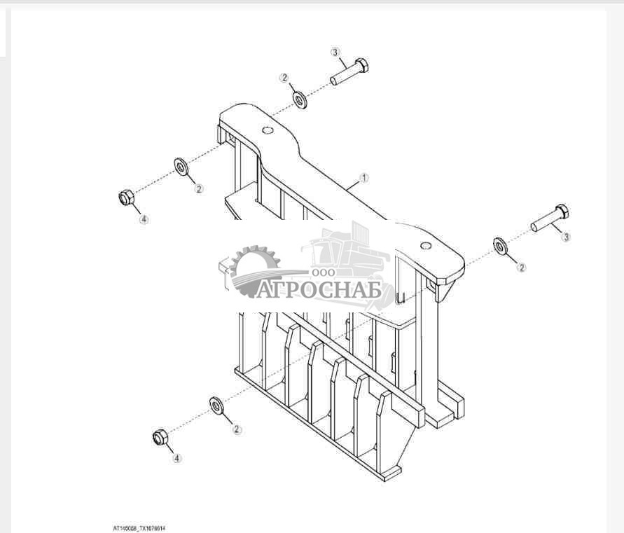Решетка арки (с лебедкой) 
